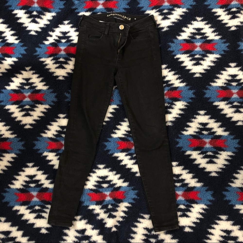 American eagle classic black jeans